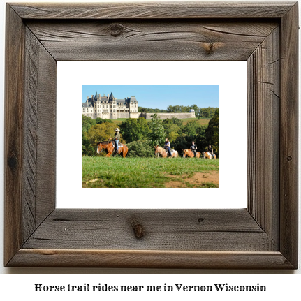 horse trail rides near me in Vernon, Wisconsin